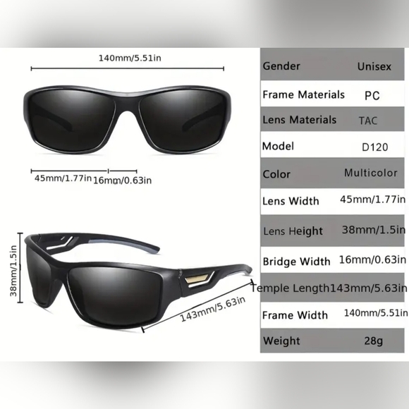 New LOISRUBY Camouflage Polarized Cycling Driving Sunglasses, T2MIS - Picture 2 of 2